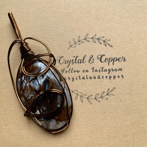 Hand Crafted Jewelry - Wild Horse Jasper Pendant